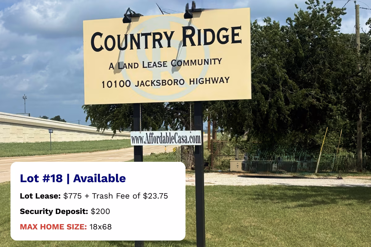 Lot 18 – Country Ridge | Available